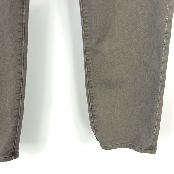 AG Adriano Goldschmied Tristan Sulfur Dark Truffle Tailored Trousers - Picture 6 of 10